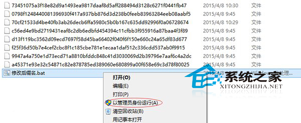  Windows8批量更改或添加文件后缀名的方法