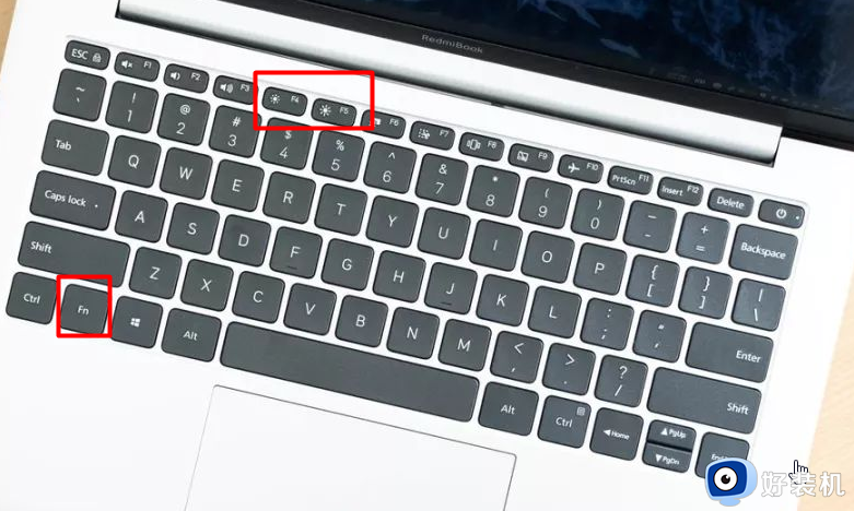 redmibook怎么调屏幕亮度_redmibook屏幕亮度调节快捷键是什么