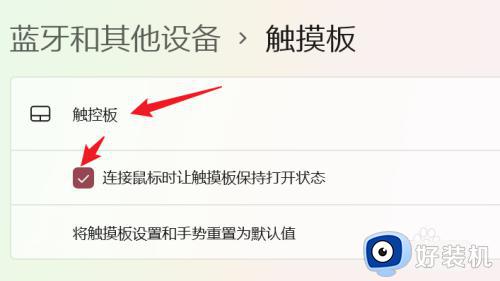 win11保持触摸板开启的方法_win11怎么让触摸板保持开启状态