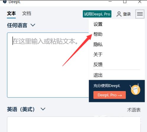 DeepL翻译器怎么查看使用教程