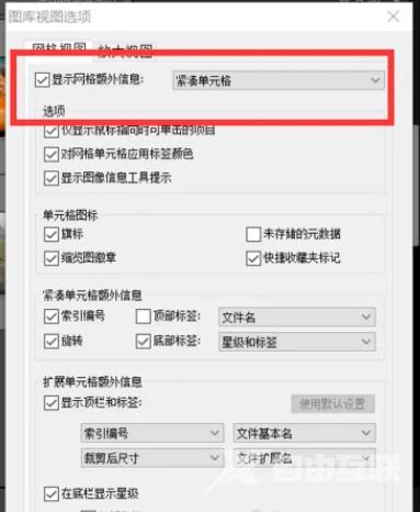 Lightroom如何显示网格额外信息