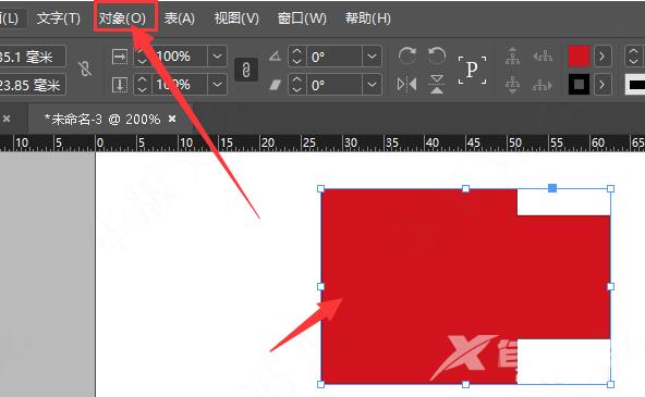 InDesign不规则图形怎么转换成线条