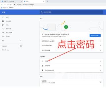 谷歌浏览器怎么导入密码